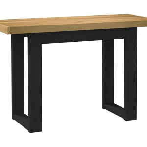 Bureau NOAIN U-vormige poten 120x50x75 cm massief hout Bureau NOAIN U-vormige poten 120x50x75 cm massief hout