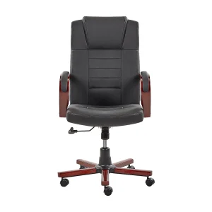 Massagestoel DIAMOND met verwarming Leer Zwart Massagestoel DIAMOND met verwarming Leer Zwart