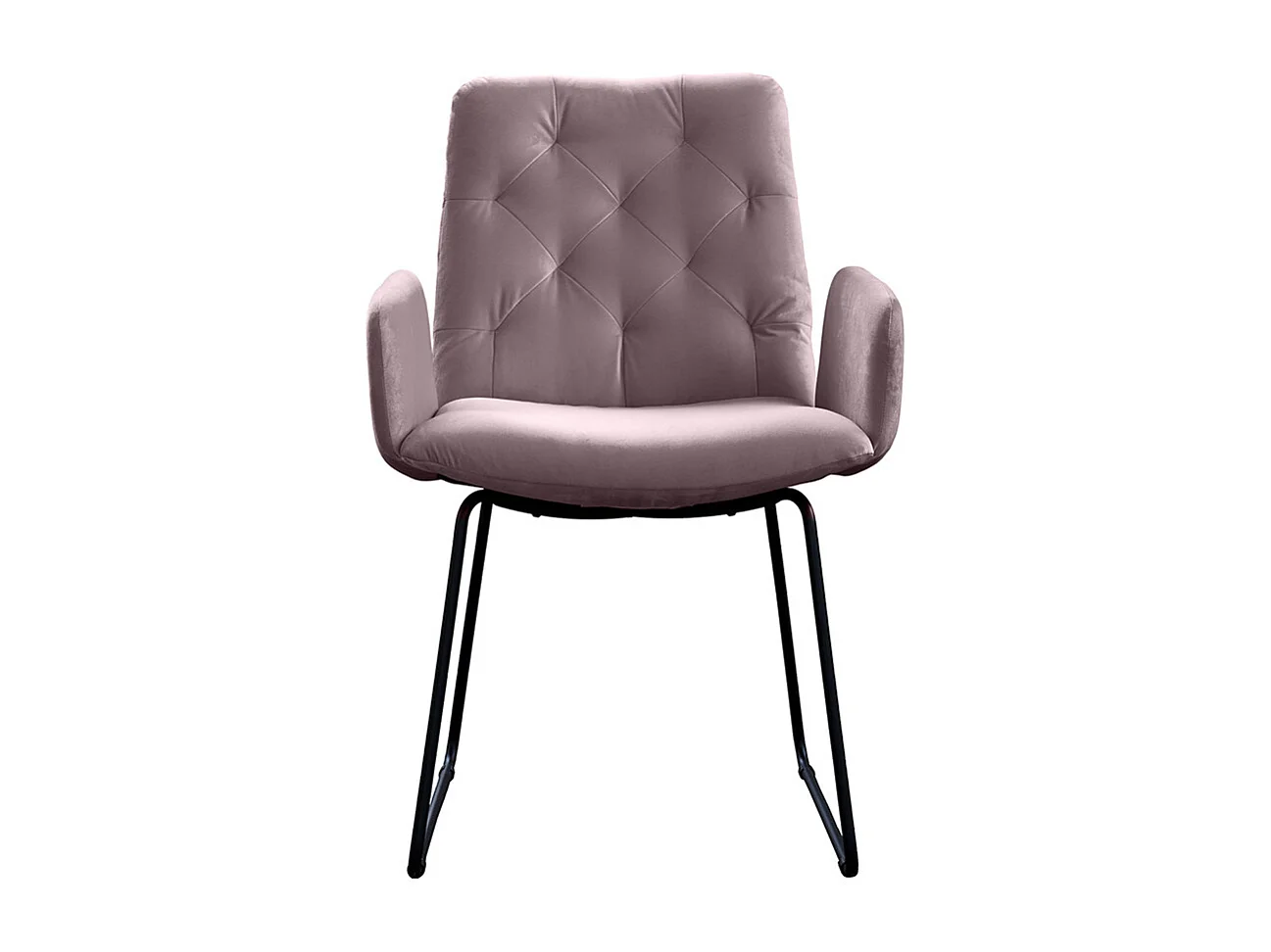 Leunstoel - Grijs Fluweel - NEW CHARME