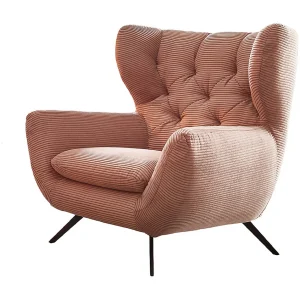 Oorfauteuil – Rosé Koord – CHARME Oorfauteuil – Rosé Koord – CHARME
