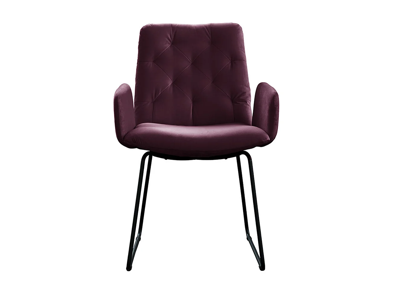 Leunstoel - Violet Fluweel - NEW CHARME