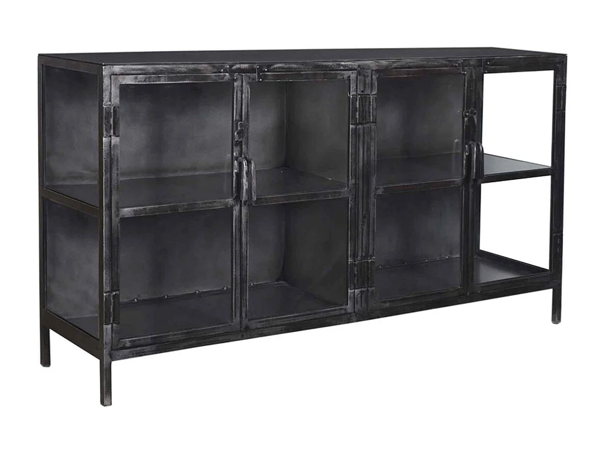 Dressoir - Zwart Metaal - BREST