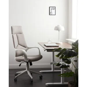 Bureaustoel Draaibaar DELIGHT Taupe