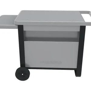 Campingaz Deluxe Chariot voor Plancha en BBQ Attitude, Grijs, 2 Wielen, Gasfles Verberging Campingaz Deluxe Chariot voor Plancha en BBQ Attitude, Grijs, 2 Wielen, Gasfles Verberging