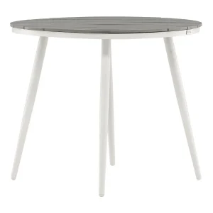 Break eettafel tuin Ø90cm witgrijs. Break eettafel tuin Ø90cm witgrijs.