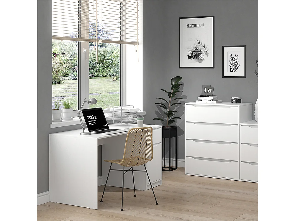 Bureau wit 140x65x75 ruben