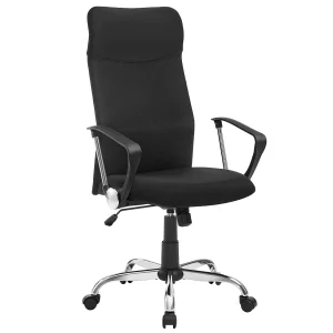 Bureaustoel 58x59x114,7-122,7 cm Zwart Bureaustoel 58x59x114,7-122,7 cm Zwart
