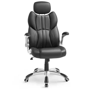 Bureaustoel 70x72x119-129 cm zwart Bureaustoel 70x72x119-129 cm zwart