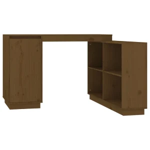 Bureau 110x50x75 cm massief grenenhout honingbruin Bureau 110x50x75 cm massief grenenhout honingbruin