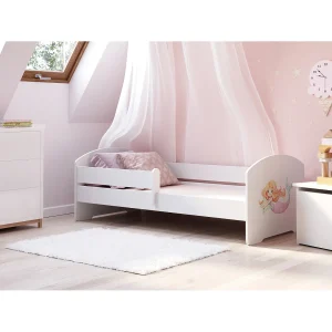 Cama de criança 140 x 70 colchão e estrado incluídos Kobi Luk Mermaid Cama de criança 140 x 70 colchão e estrado incluídos Kobi Luk Mermaid