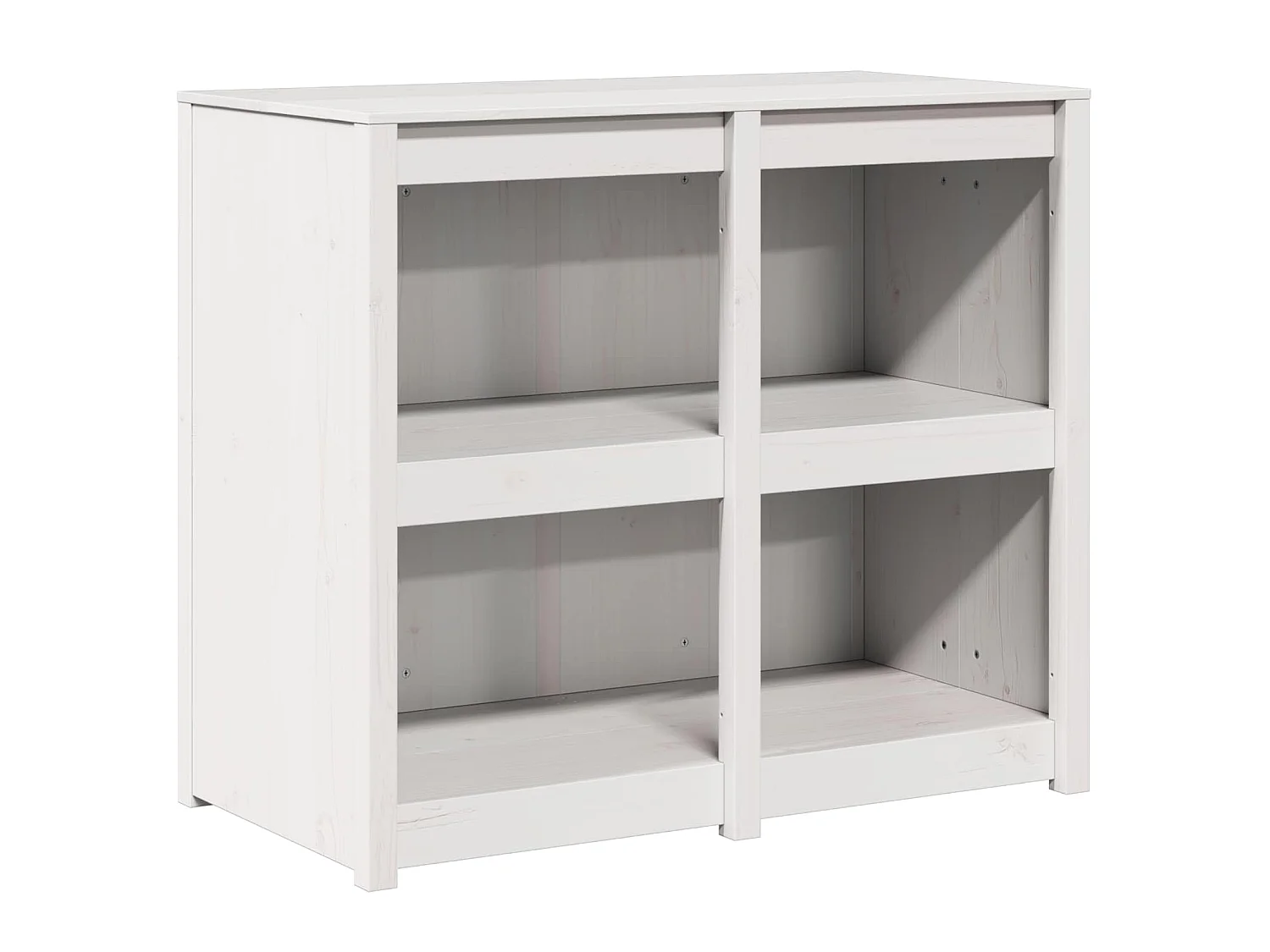 Keukenkast MEPPEL Warmwit 106 x 55 x 92 cm Massief grenenhout