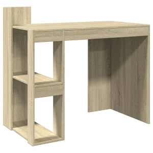 Bureau 103,5×56,5×94 cm bewerkt hout sonoma eikenkleurig Bureau 103,5×56,5×94 cm bewerkt hout sonoma eikenkleurig