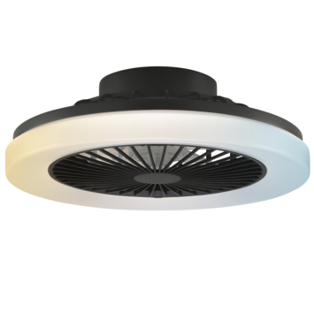 Brilliant plafondventilator Varelo met lamp en RGB functie 20W