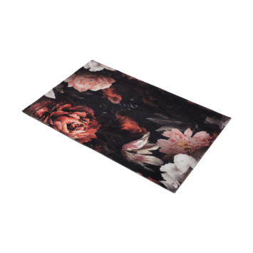 Schoonloopmat Bloemen 40×60 cm