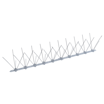 Waelbers anti-duiven strip 50 cm RVS met kunststof