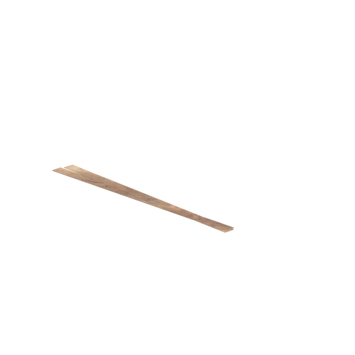 Afplakstrook AS28 60,5×2,8 cm Grof beton 2 stuks