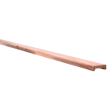 Afdeklat met sponning Douglas hout geschaafd 2,8 x 8,5 x 180 cm