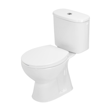 Atlantic duoblok toilet Axel met H muuraansluiting