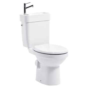 Allibert duoblok toilet met ingebouwde handenwasser