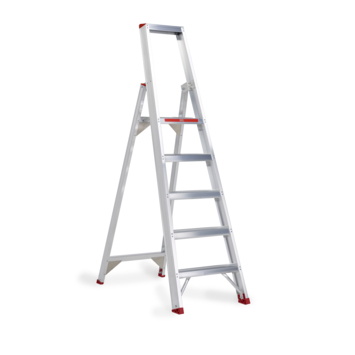Altrex enkel oploopbare trap Sierra Prof 5 treden