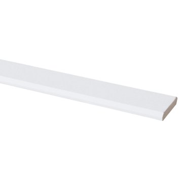 Agnes plint MDF wit fijn stuc 8×45 mm 260 cm