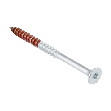 Rotadrill schroef universeel platkop T25 verzinkt 6×120 mm  50 stuks