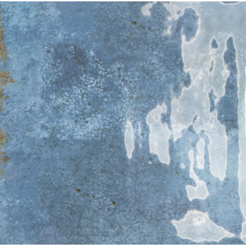 Wandtegel Fermo glanzend 12,5 cm x 12,5 cm keramiek blauw 0,587 m²