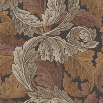 Vliesbehang William Morris at Home Acanthus Burnt Orange (dessin 124224)