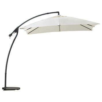 Zweefparasol Florida vierkant ecru 250 x 250 cm