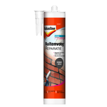 Alabastine buitenvoegreperatie donkergrijs 310 ml