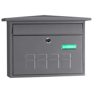 Arregui Brievenbus Deco Grijs