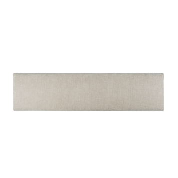 Wandkussen linnen taupe 120×30 cm