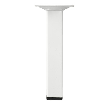 Duraline meubelpoot vierkant wit 2,5×2,5×15 cm