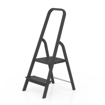 Altrex huishoudtrap Big Step 2 treden zwart